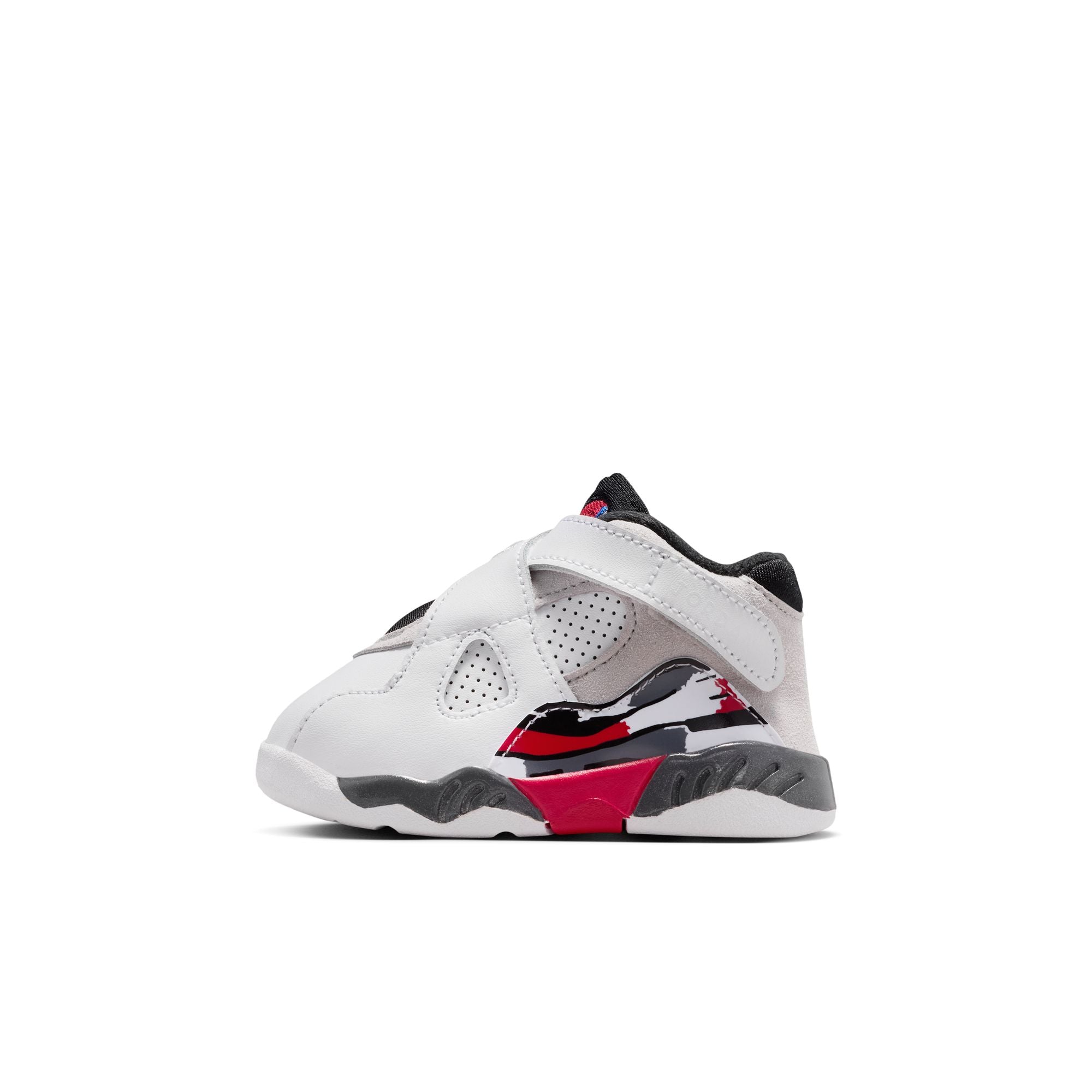 Air Jordan 8 Retro White and True Red TD