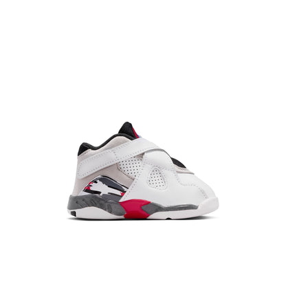 Air Jordan 8 Retro White and True Red TD
