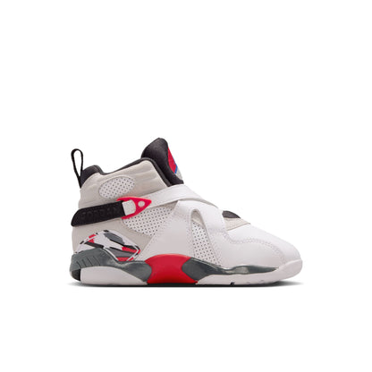 Air Jordan 8 Retro White and True Red PS