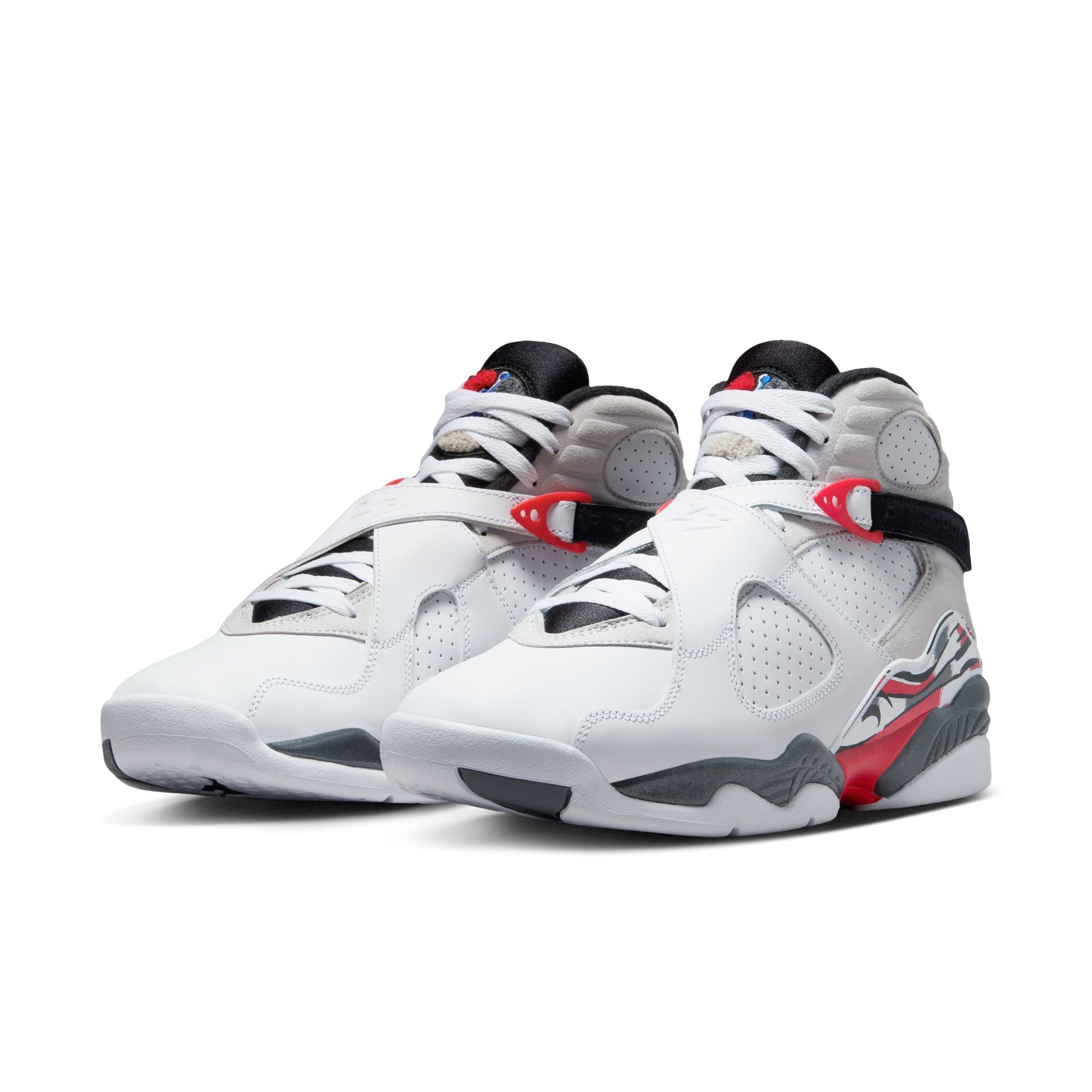 Air Jordan 8 Retro White and True Red