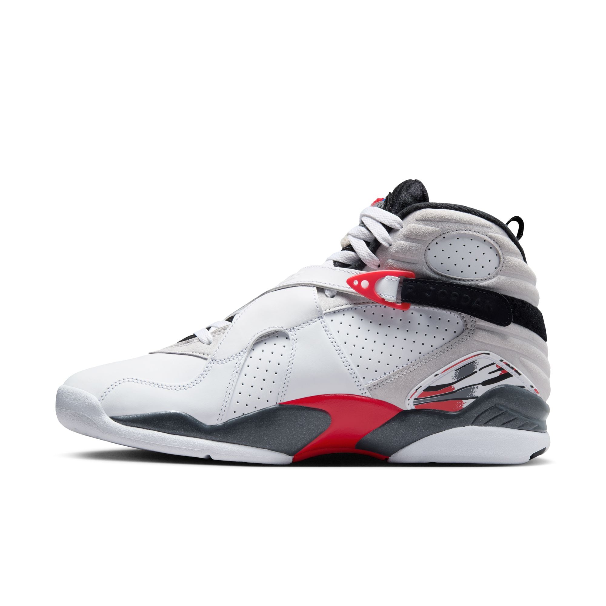 Air Jordan 8 Retro White and True Red