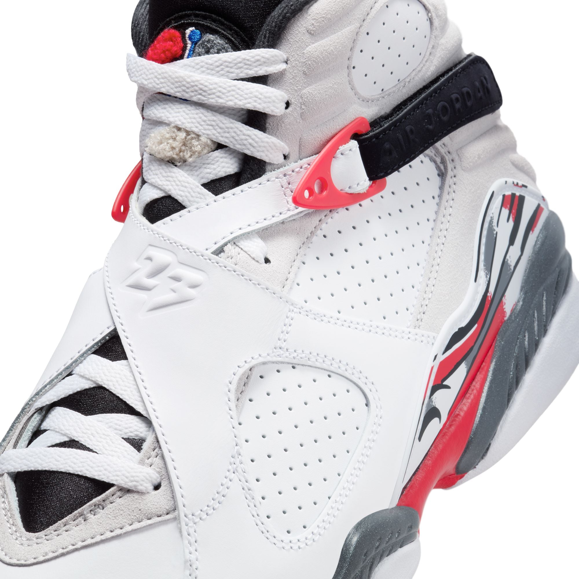 Air Jordan 8 Retro White and True Red