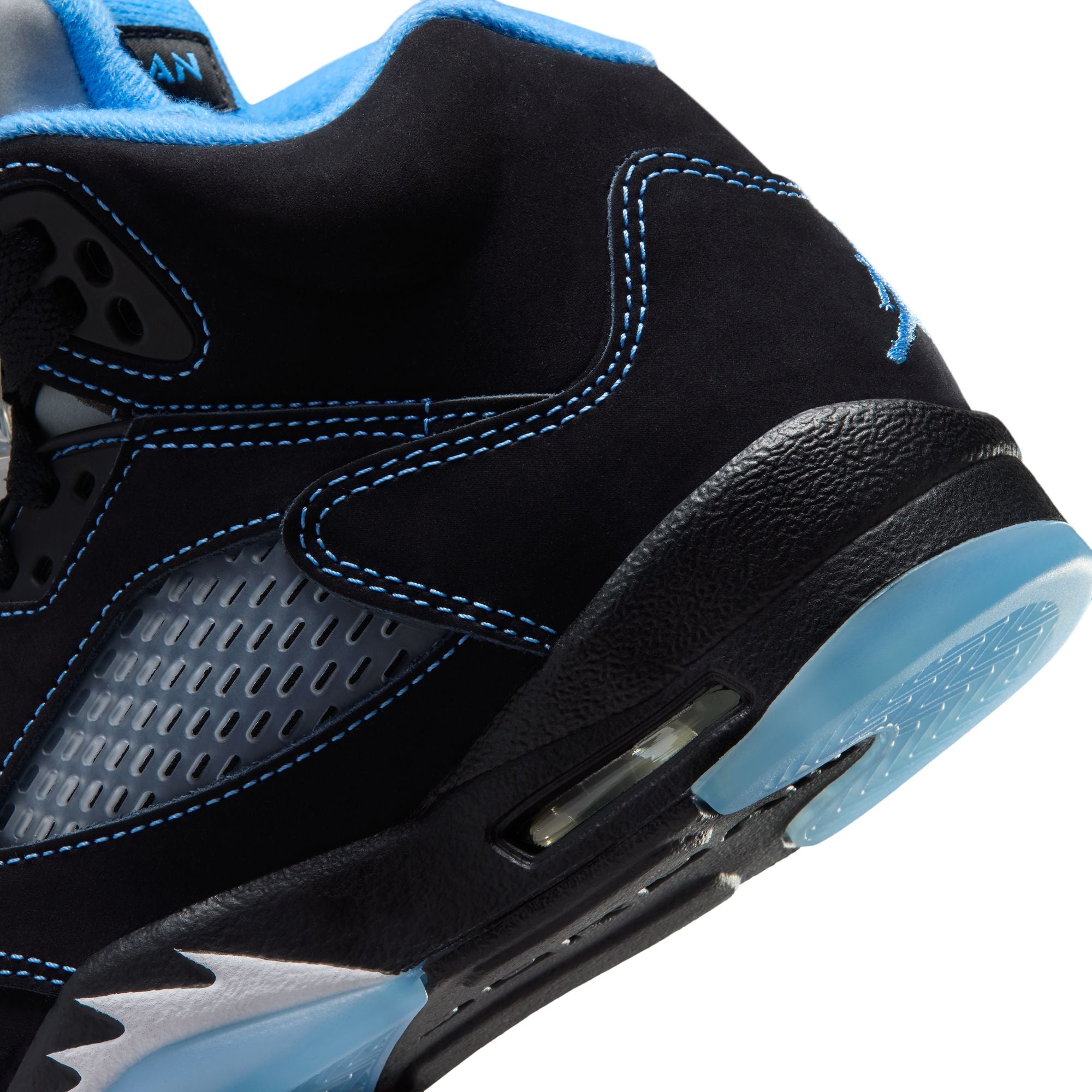 Air Jordan 5 Retro Black University Blue GS