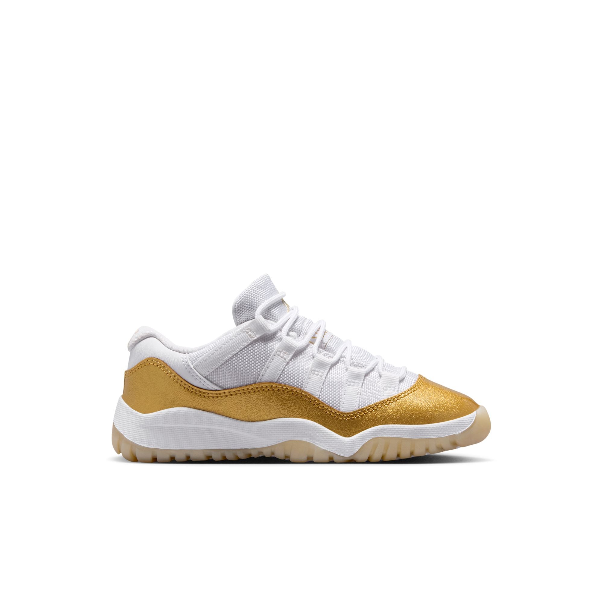 Jordan 11 Retro Low White Team Gold Metallic Gold PS – WOODstack