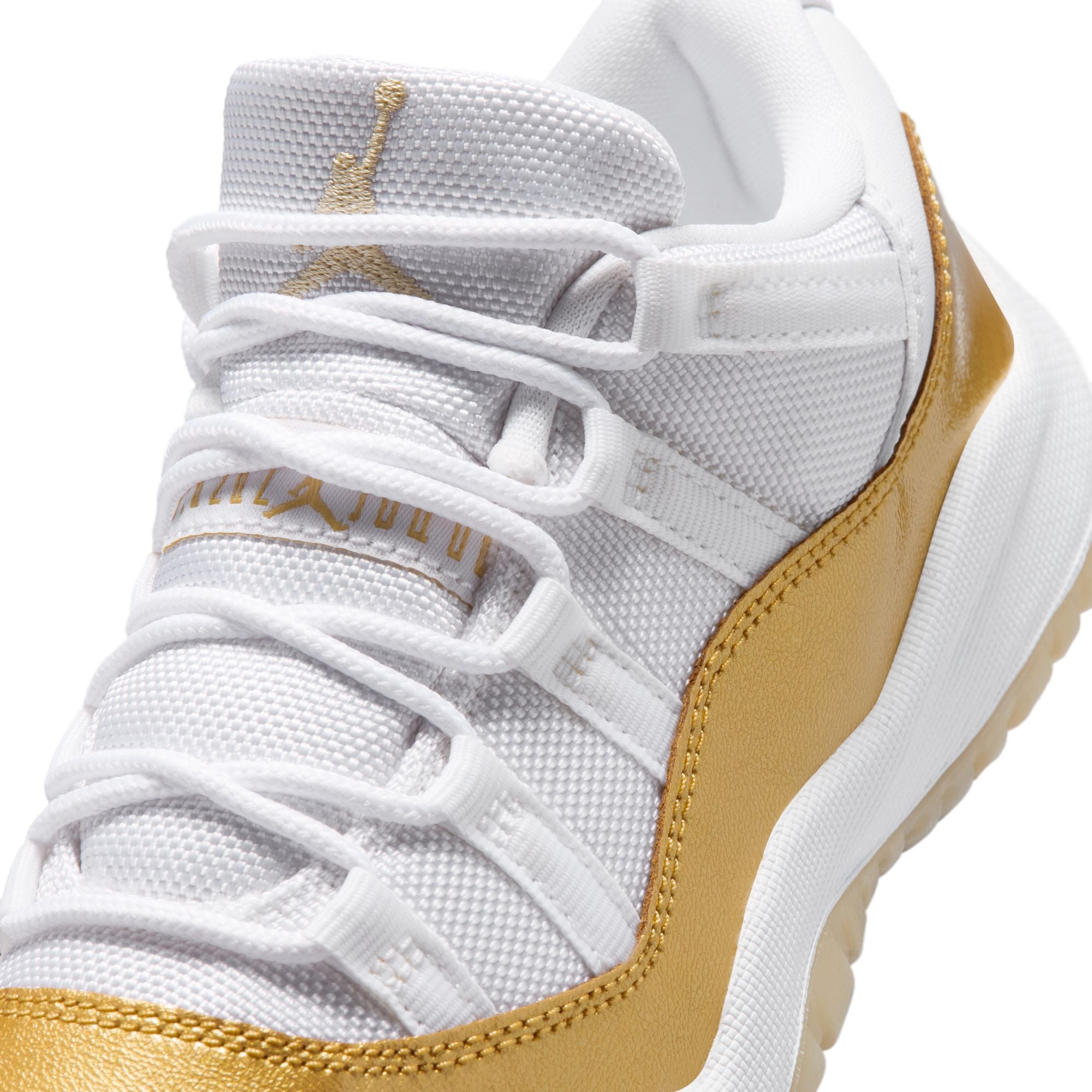 Jordan 11 Retro Low White Team Gold Metallic Gold PS – WOODstack