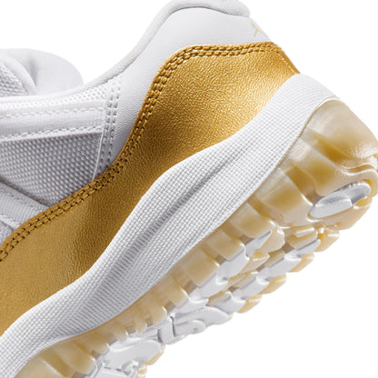 Jordan 11 Retro Low White Team Gold Metallic Gold PS