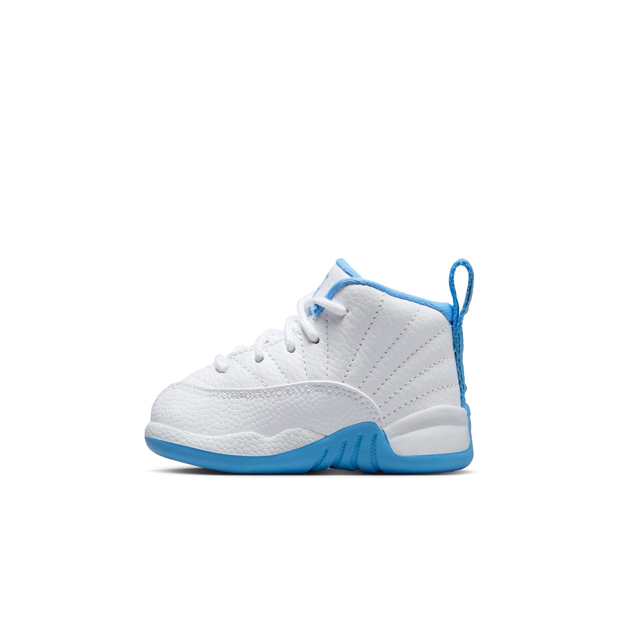 Jordan 12 Retro White and University Blue TD