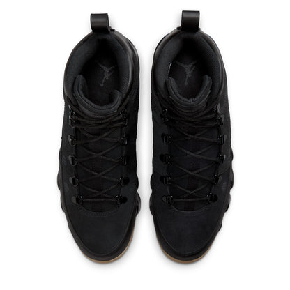 Air Jordan 9 Retro Black and Gum Light Brown Boot