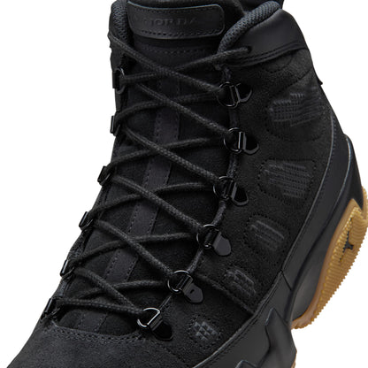 Air Jordan 9 Retro Black and Gum Light Brown Boot