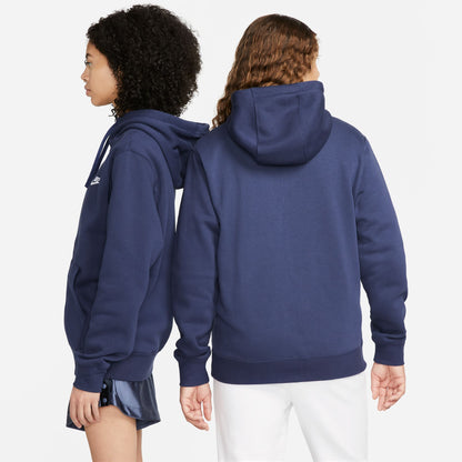 Club Fleece Blue Full Zip Hoodie
