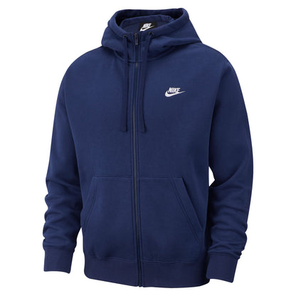 Club Fleece Blue Full Zip Hoodie