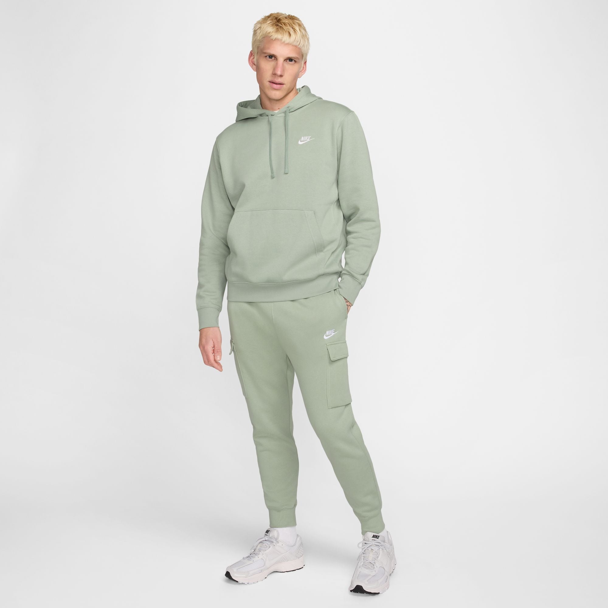 CD3129-371-Men Nsw Club Fleece Cargo Pants