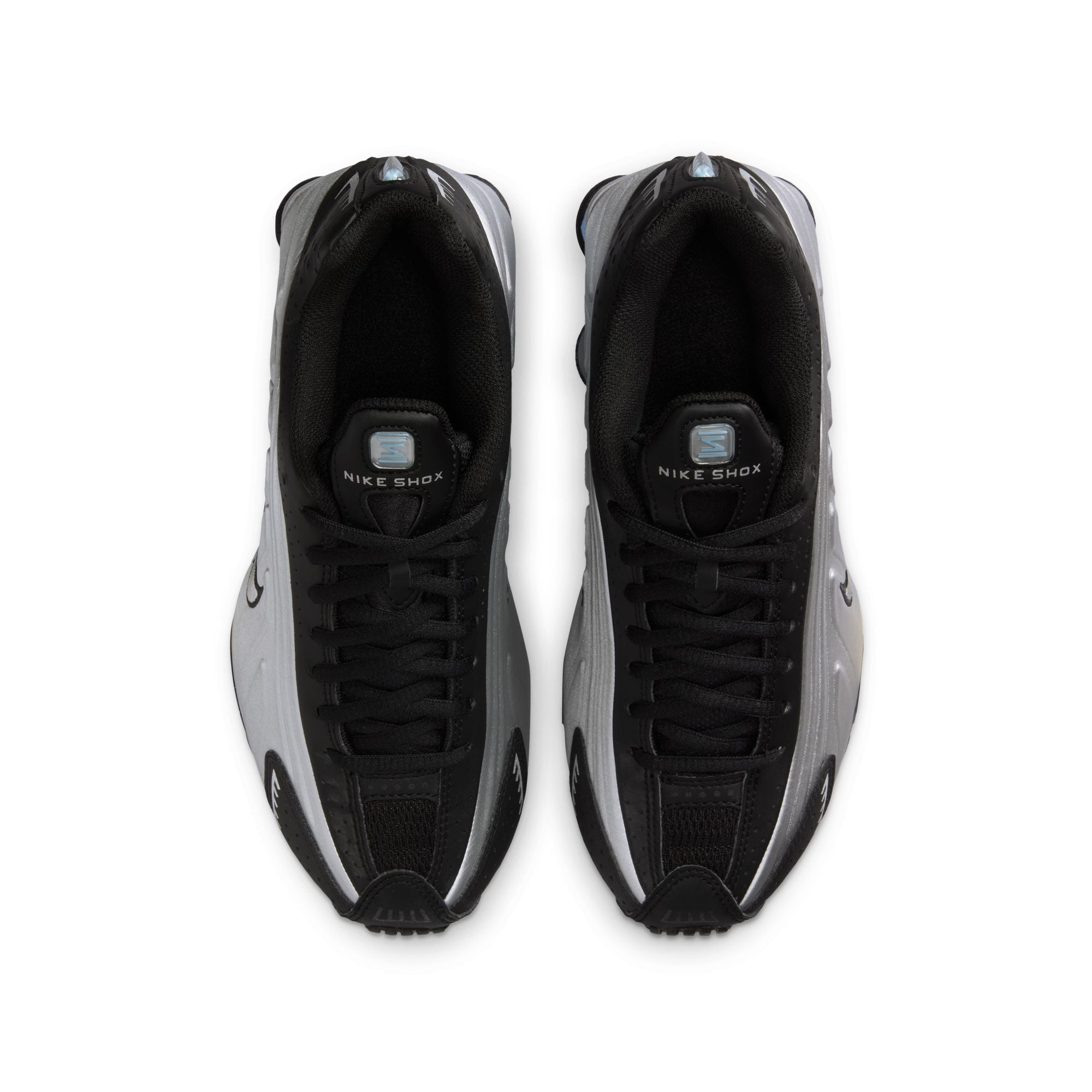 Shox R4 Metallic Silver / Black Psychic  GS