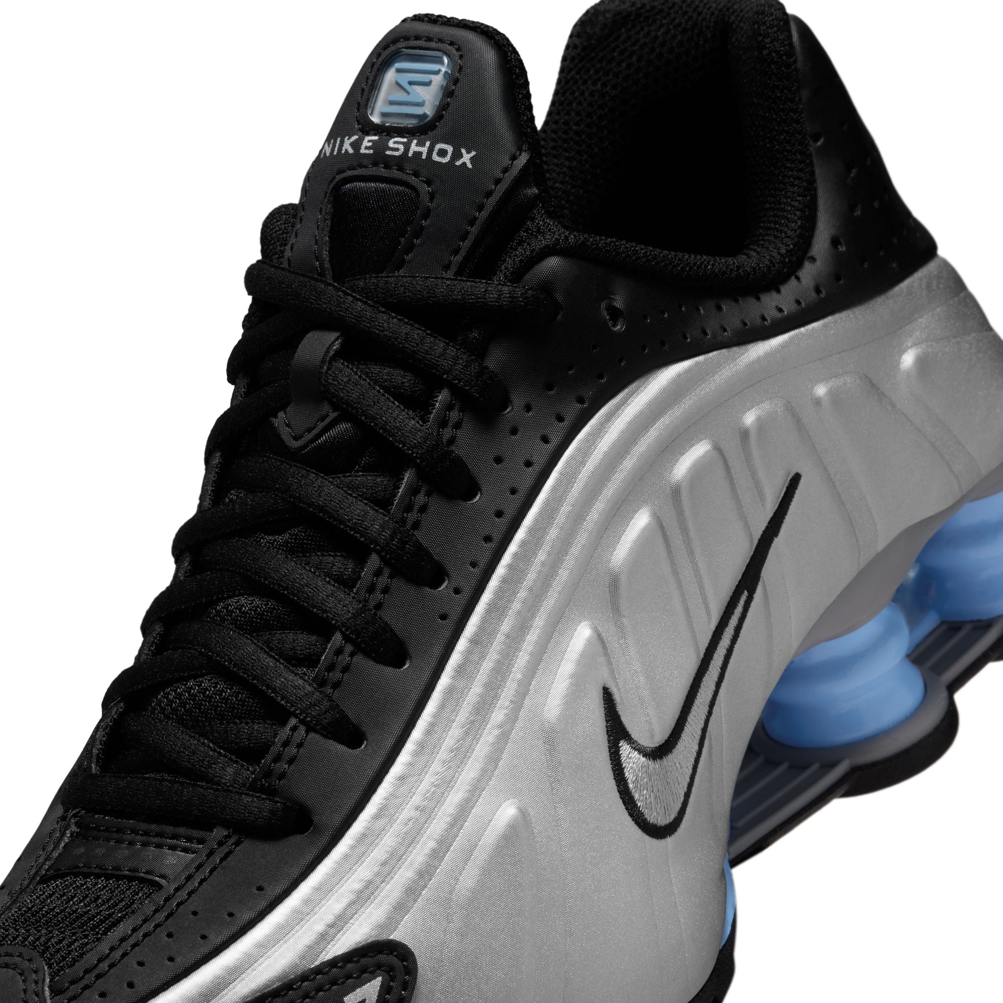 Shox R4 Metallic Silver / Black Psychic  GS