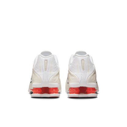 Shox R4 White Phantom Picante Red GS