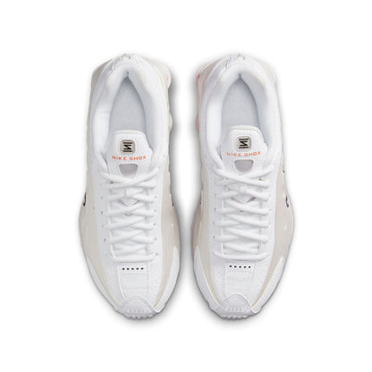 Shox R4 White Phantom Picante Red GS
