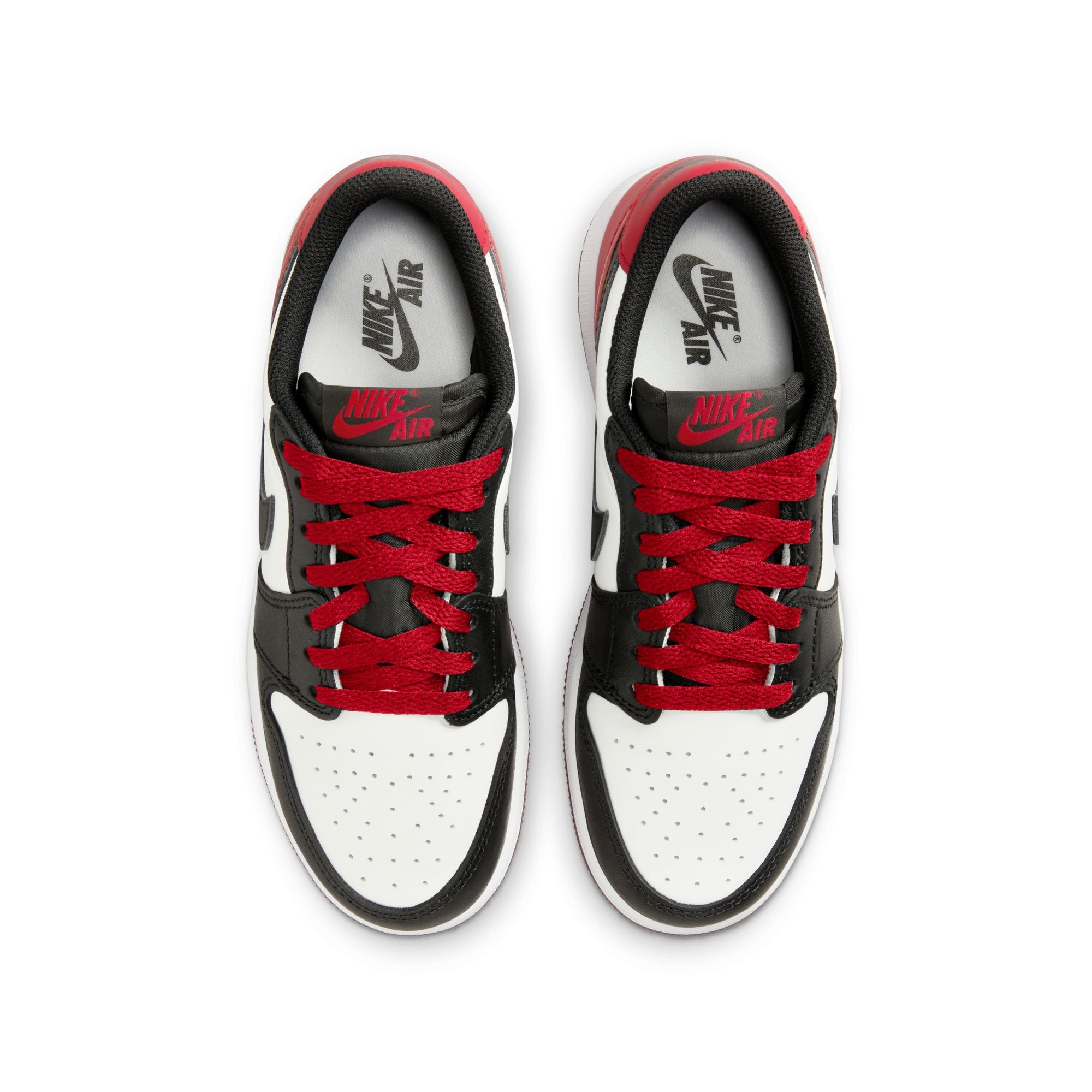 Air Jordan 1 Retro Low OG Black Toe Grade GS