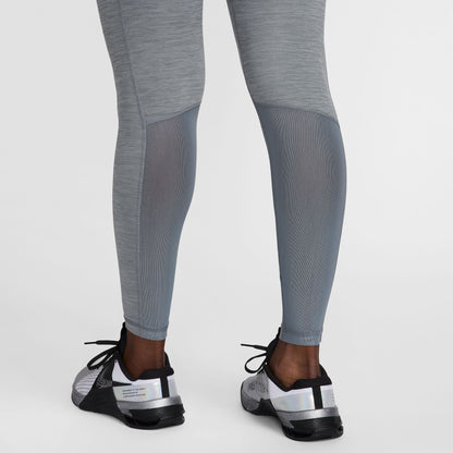 Mid-Rise Mesh-Pan Leggings