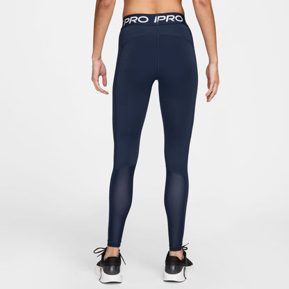 Pro Mid Rise Mesh Paneled Leggings
