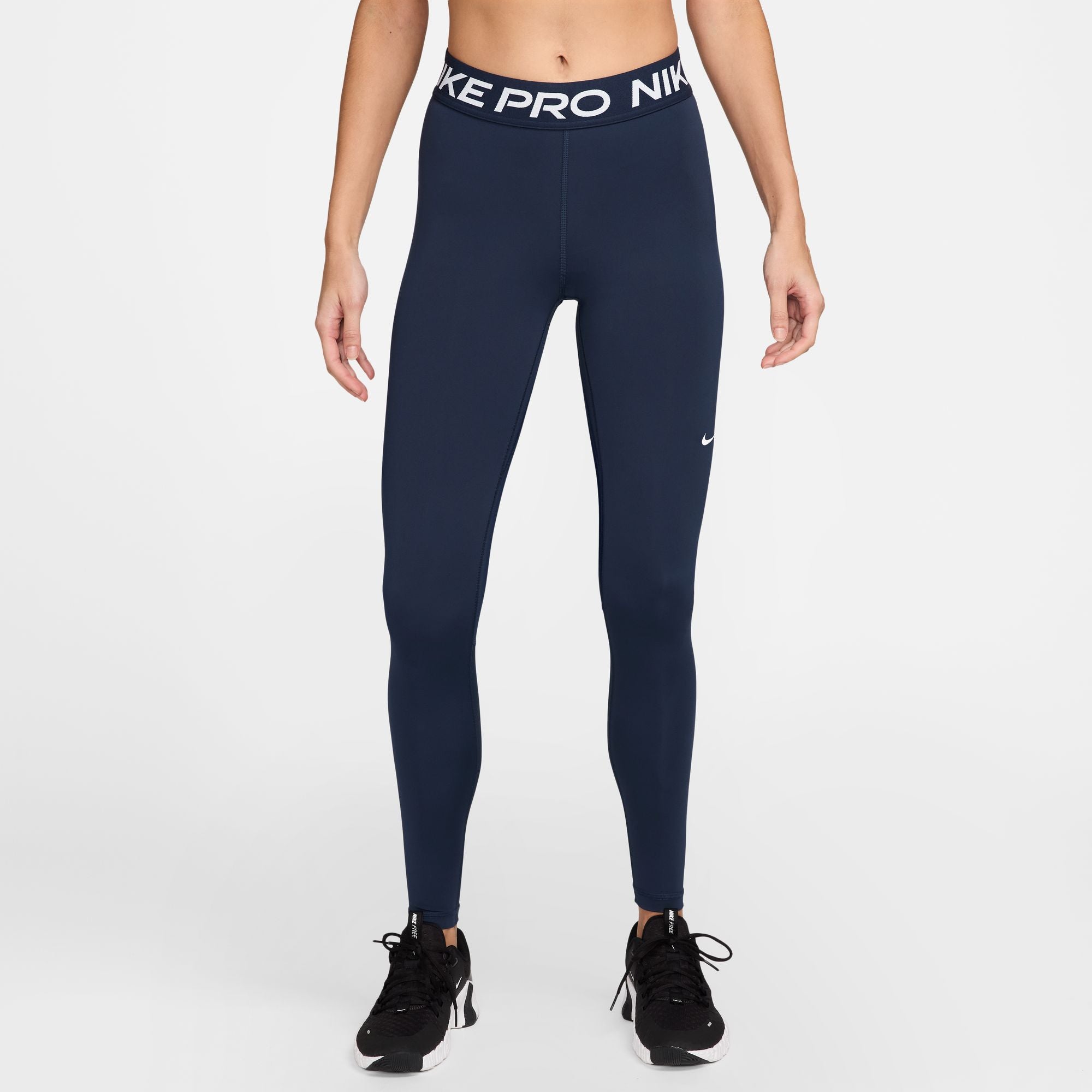 Pro Mid Rise Mesh Paneled Leggings