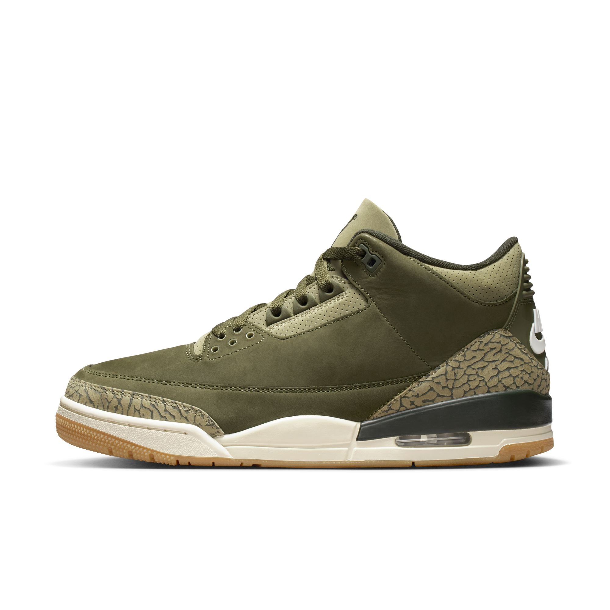 シューズ(男性用) Jordan Air Jordan 3 RETRO Air Jordan 3 Retro Medium Olive Family Affair – WOODstack