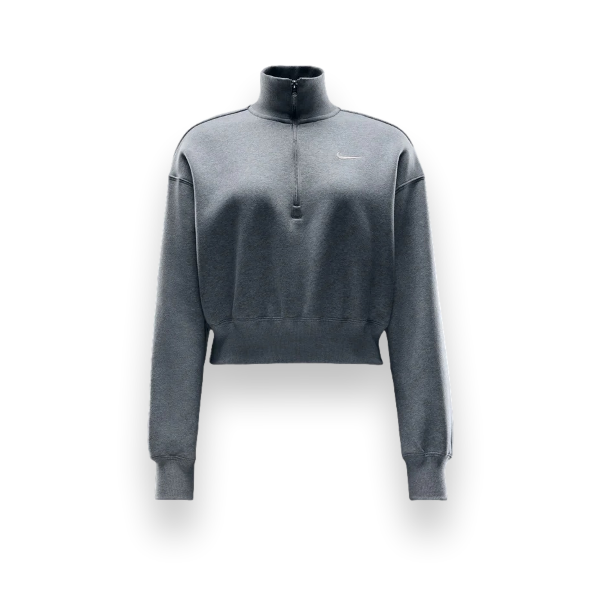 Sportswear Phoenix Fleece Oversized Half-Zip Crop Sweatshirt