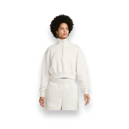 Phoenix Fleece 1/2-Zip Cropped Sweatshirt