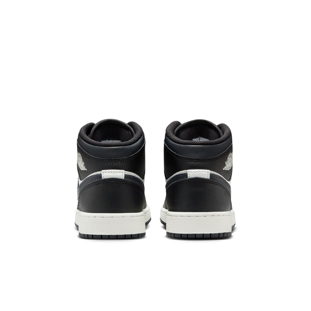 Jordan 1 Mid Off Noir Toe Gs