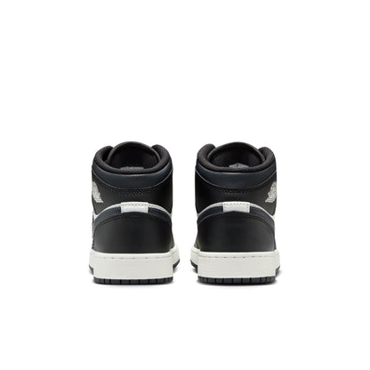 Jordan 1 Mid Off Noir Toe Gs