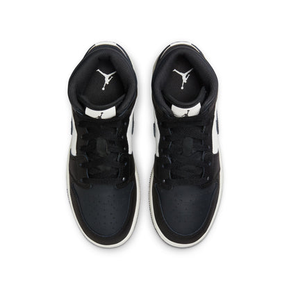 Jordan 1 Mid Off Noir Toe Gs