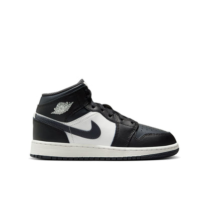 Jordan 1 Mid Off Noir Toe Gs