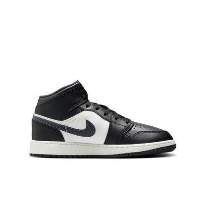 Jordan 1 Mid Off Noir Toe Gs