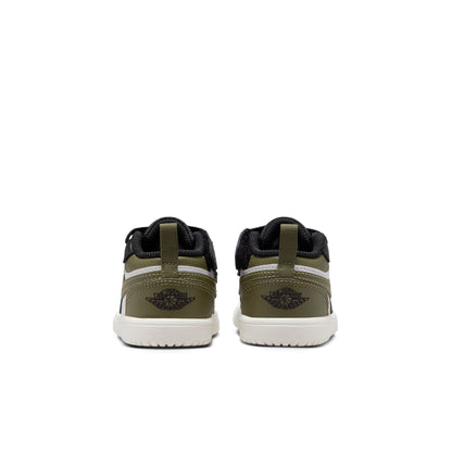 Jordan 1 Low Black Toe Medium Olive TD