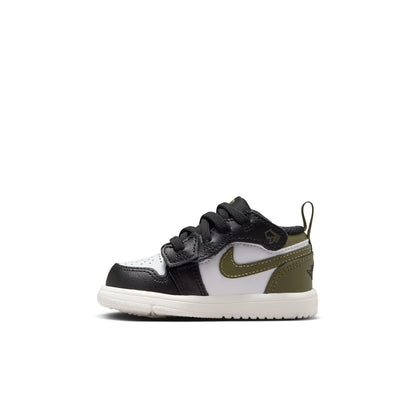Jordan 1 Low Black Toe Medium Olive TD