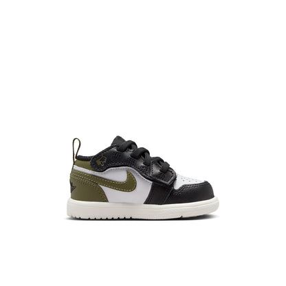 Jordan 1 Low Black Toe Medium Olive TD