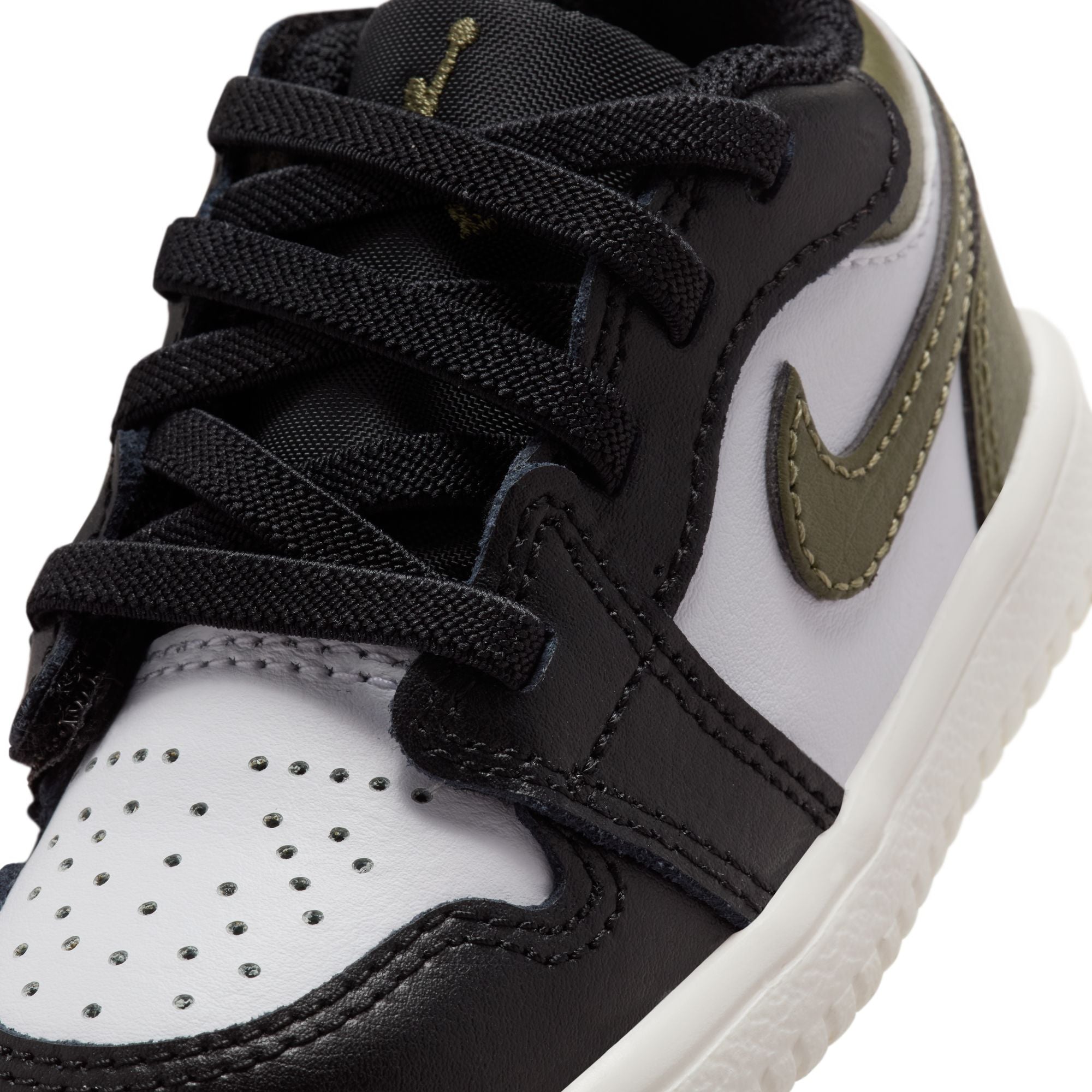 Jordan 1 Low Black Toe Medium Olive TD