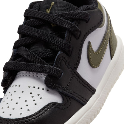 Jordan 1 Low Black Toe Medium Olive TD