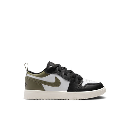 Jordan 1 Low Black Toe Medium Olive PS