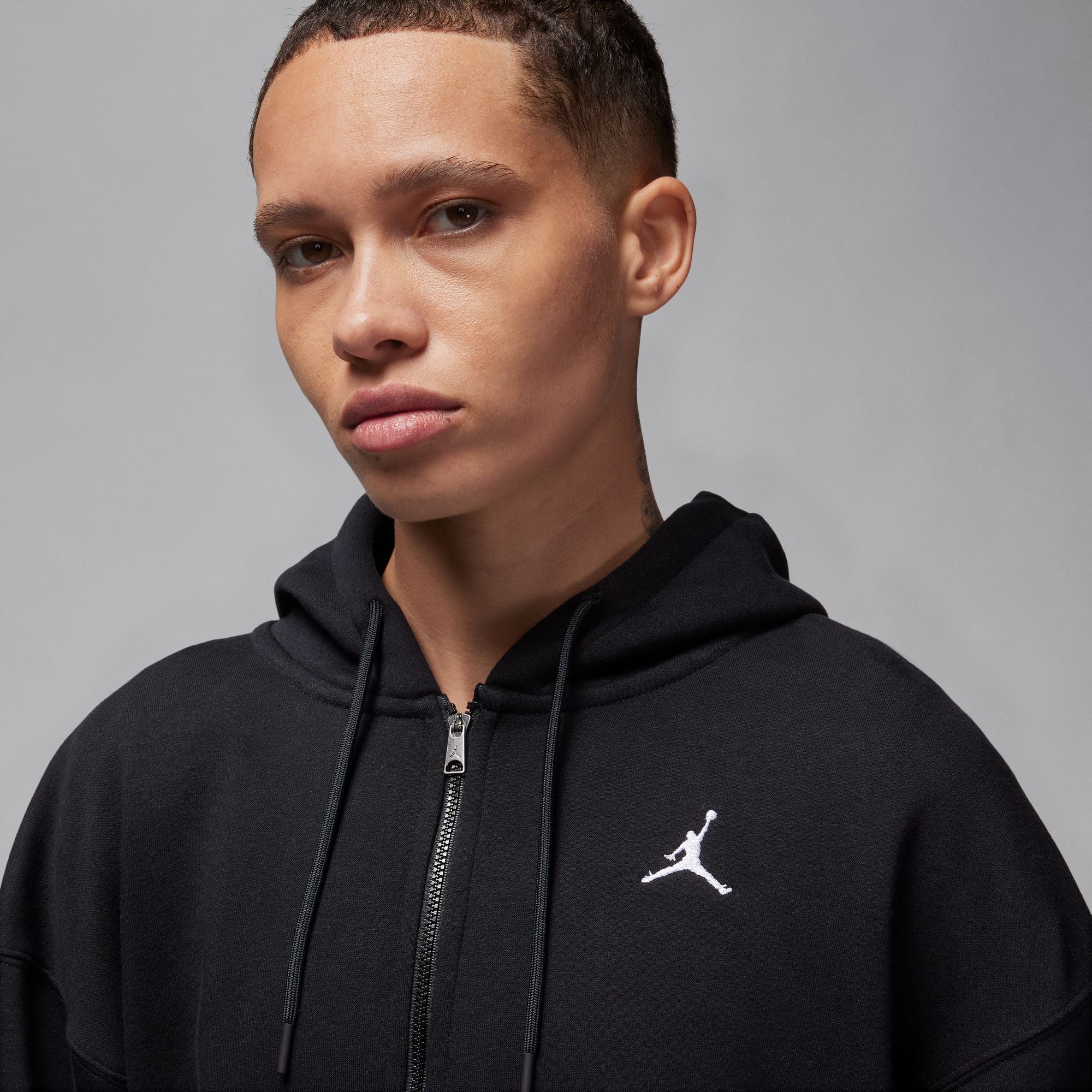Brooklyn Fleece Hoodie Full-Zip Ls Top