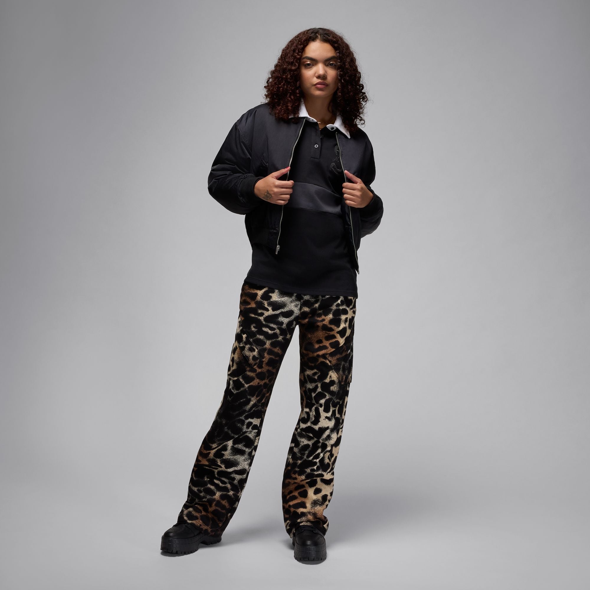 Air Jordan 1 Brooklyn Black Boots