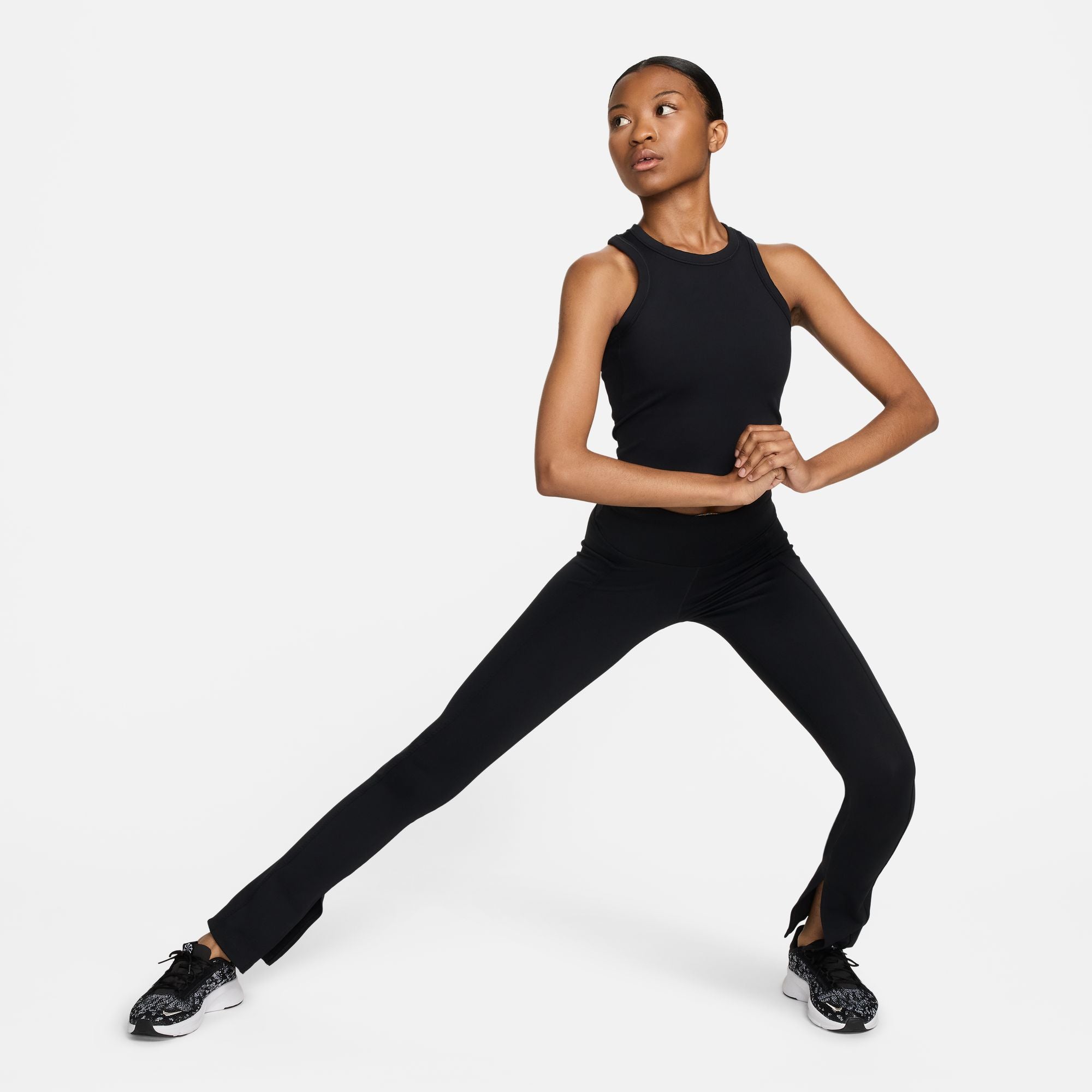 One Fitted Cropped Tank Top