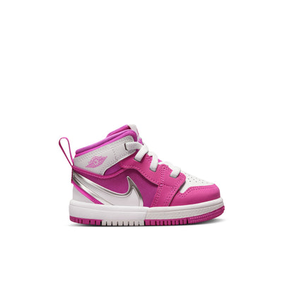 Jordan 1 Mid RM EasyOn Fire Pink White TD