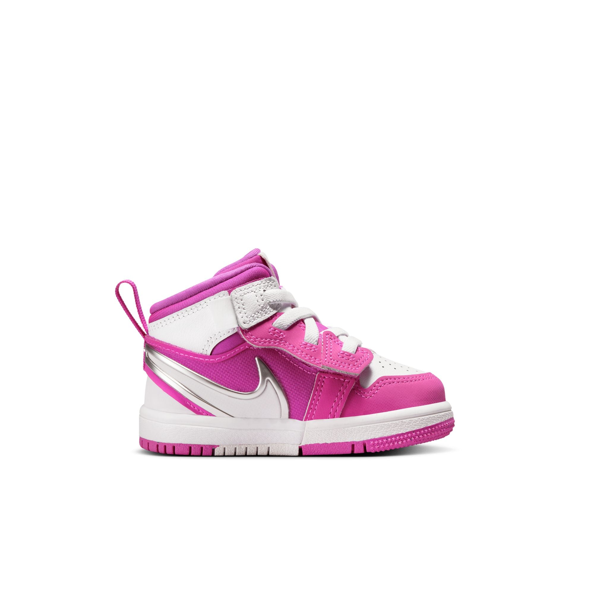 Jordan 1 Mid RM EasyOn Fire Pink White TD