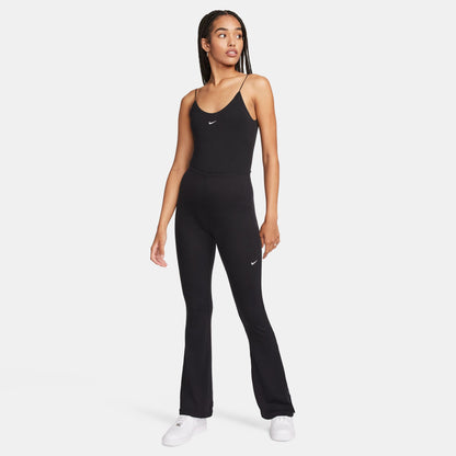 Tight Mini-Rib Flared Leggings