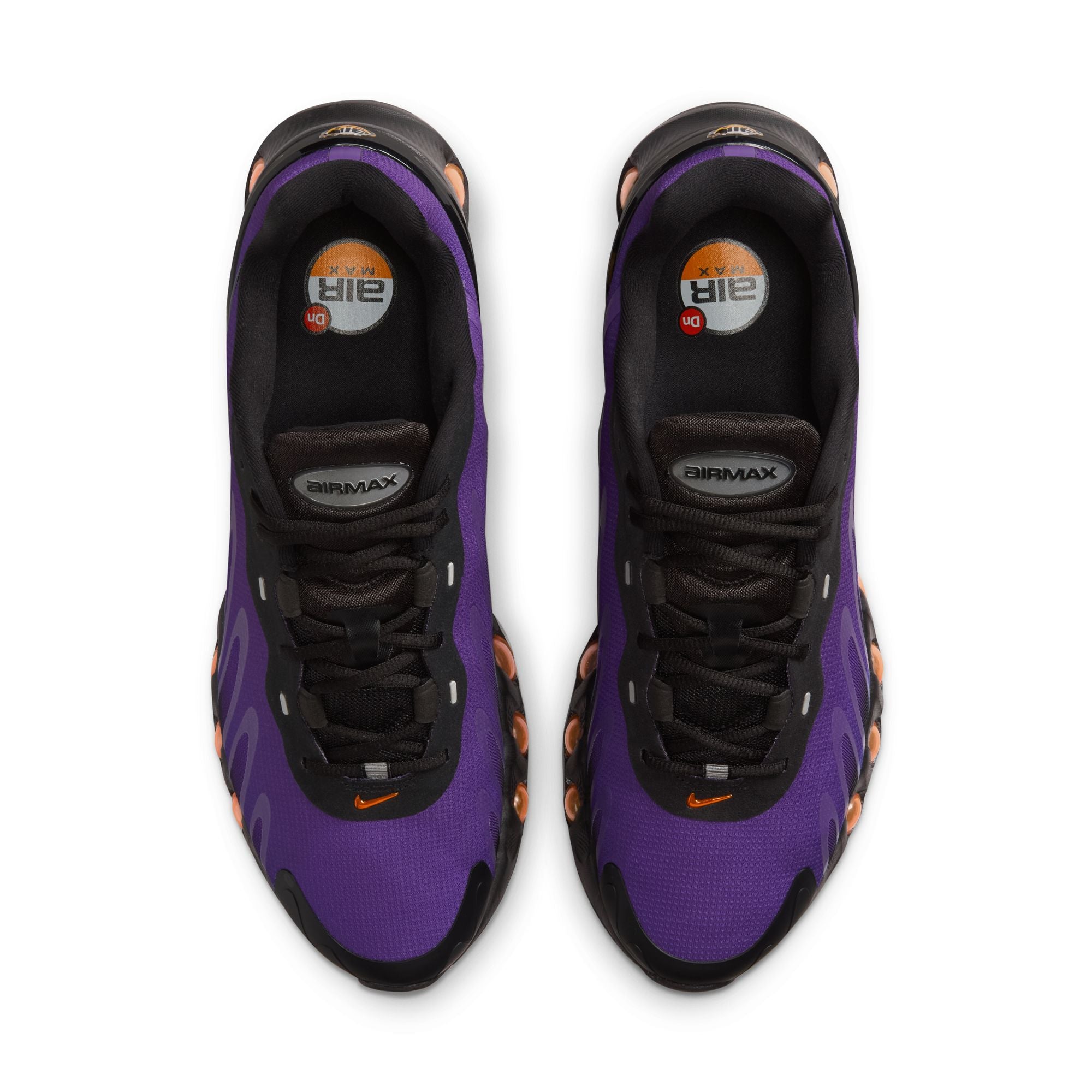 Air Max Dn8 Black Total Orange Fierce Purple