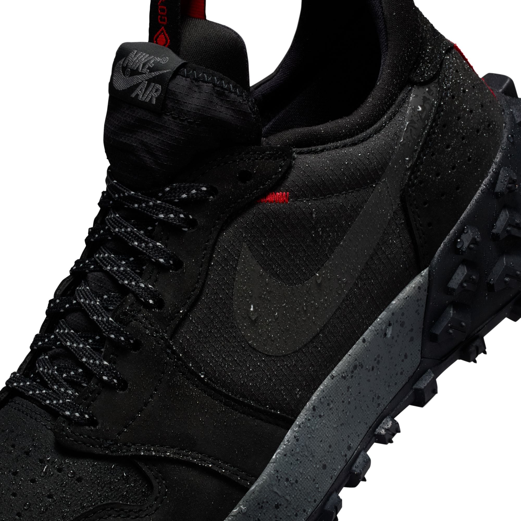 Air Jordan 1 Low Element Gore Tex Black Challenge Red