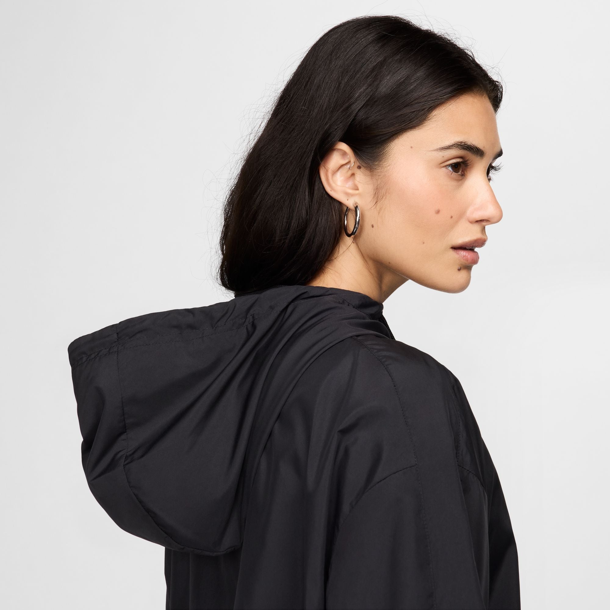 Loose UV Hooded Jacket