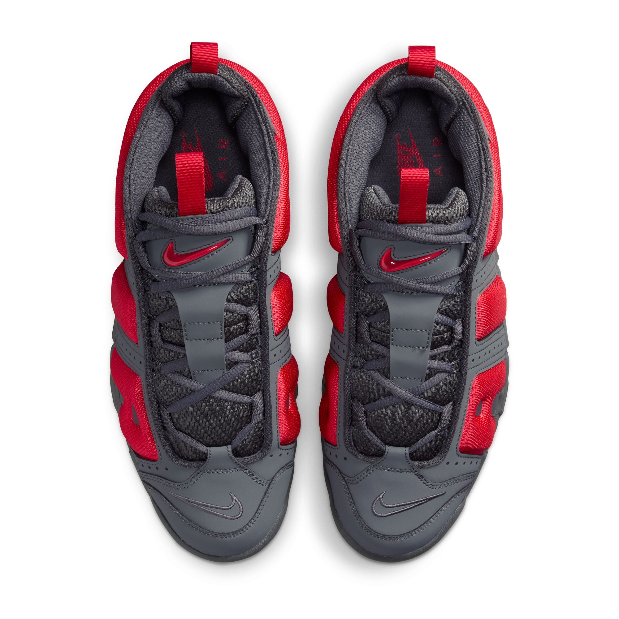 Air More Uptempo Low "Dark Grey & Light Crimson"