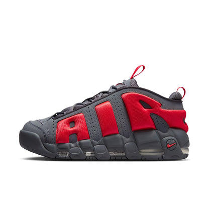 Air More Uptempo Low "Dark Grey & Light Crimson"