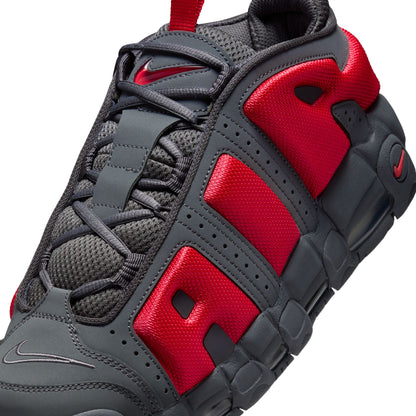 Air More Uptempo Low "Dark Grey & Light Crimson"
